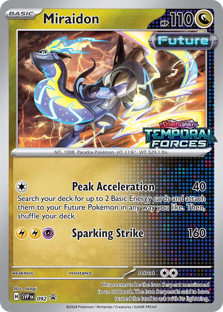 Scarlet & Violet Promo Miraidon #92